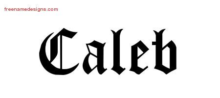 caleb Archives - Free Name Designs