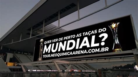 Neo Química Arena relembra Mundiais do Corinthians após rival anunciar