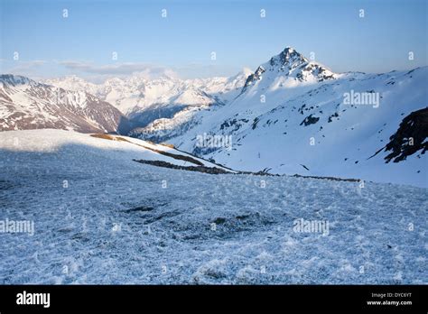 Swiss Alps winter Stock Photo - Alamy