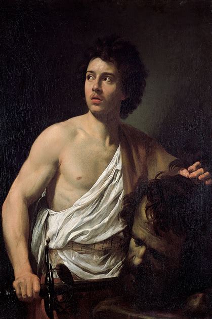 Simon Vouet "David with the head of Goliath" | Museums in Genoa