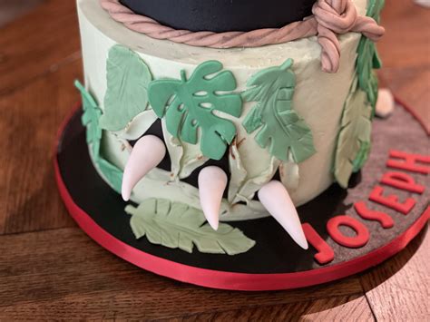 The Bake More: Jurassic Park Themed Cake