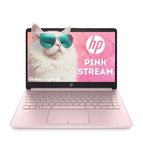 Laptop HP Pink Stream Core N4120 64g Emmc 4g Ram 14-CF12 Rosa | Walmart ...