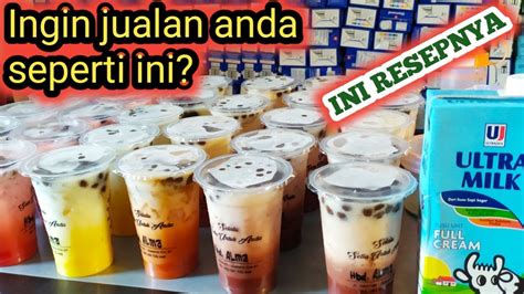 Cara Membuat Campuran Susu Resep Minuman Kekinian Untuk Di Jual