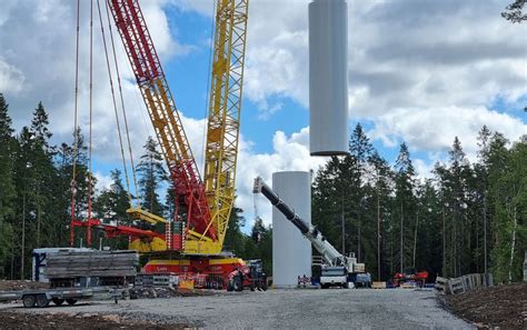 Vattenfall Installing 1st Turbine For 67 MW Swedish Wind Park