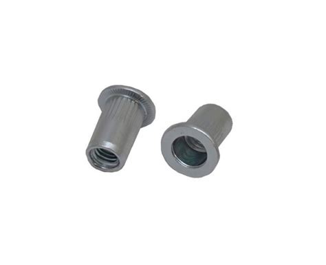 Reduced Head Round Knurled Body Blind Rivet Nut A Jrp Rivets