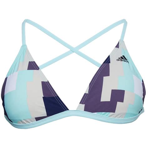 Adidas Haut De Bikini Amphi Beach Volleyball Femme Aqua Clair