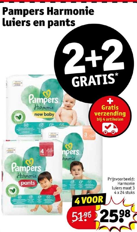 Pampers Harmonie Luiers En Pants Aanbieding Bij Kruidvat