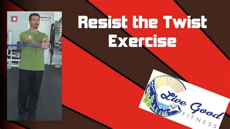 Resist The Twist Core Exercise Youtube