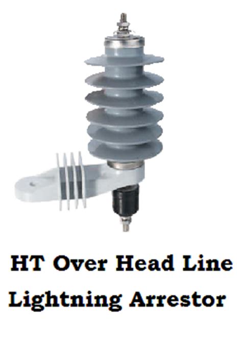 No Of Poles Triple Pole Type 3 HT Over Head Line Lightning Arrester At