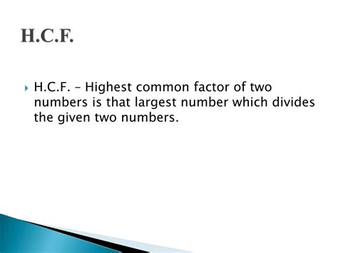 Ppt H C F L C M By Manoj Pundir Powerpoint Presentation Free