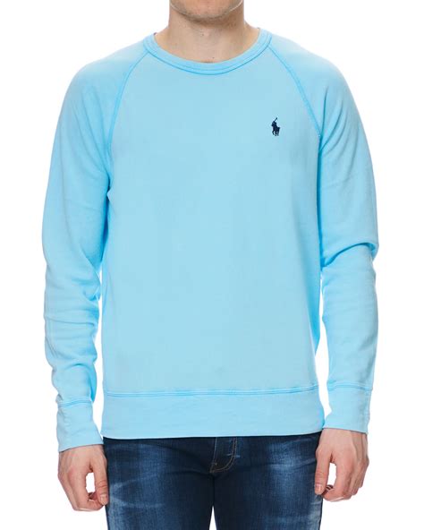 Polo Ralph Lauren Spa Terry Crew Neck Sweatshirt Neptune Careofcarl Dk