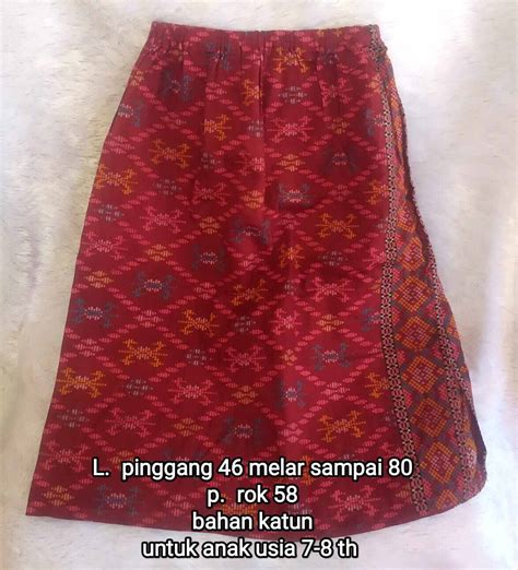 Rok Batik Anak Pre Lazada Indonesia