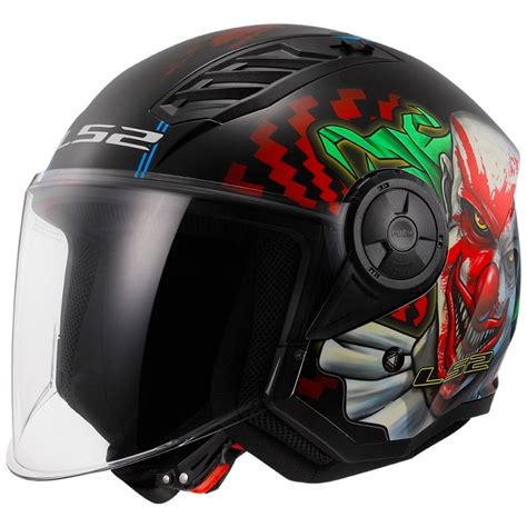 Casco Jet Ls2 OF616 Airflow 2 Happy Dreams Lucido