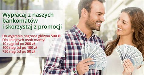 500 zł za wypłaty z bankomatów BZ WBK w III edycji promocji dla