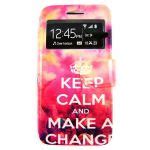 Capa Flip Cover Para Meo Smart A Make A Change Apoio E Janela