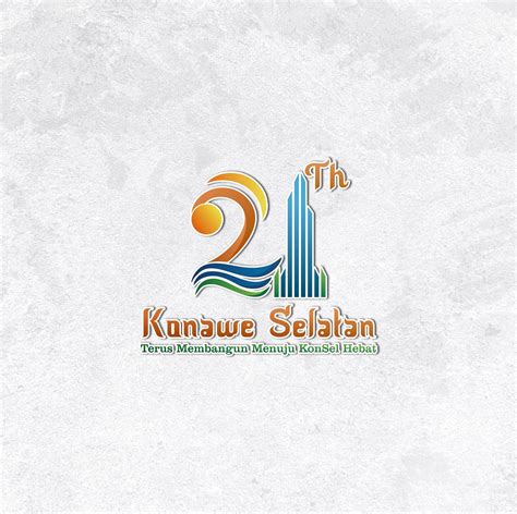 Deskripsi logo untuk Hari Ulang Tahun (HUT) ke-21 Kabupaten Konawe ...