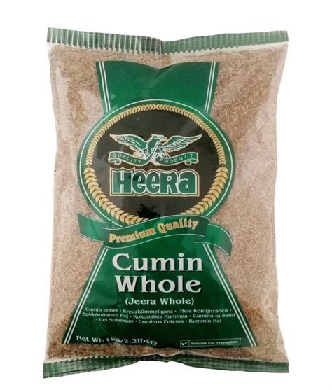 Heera Whole Cumin Seeds Whole Jeera Seeds 1Kg Spice Supermarket Ltd