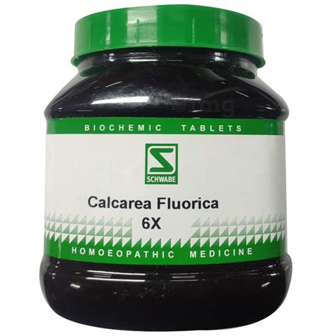 Dr Willmar Schwabe India Calcarea Fluorica Biochemic Tablet X Buy