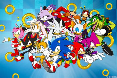 Sonic Characters Wallpapers - Wallpaper Cave