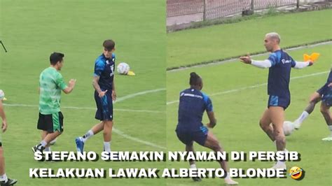 Stefano Beltrame Semakin Nyaman Di PERSIB Keakraban Para Pemain Saat