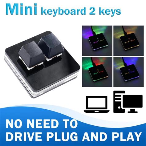 Maelove Black Key Mini Keyboard Copy Paste Custom Shortcut Different