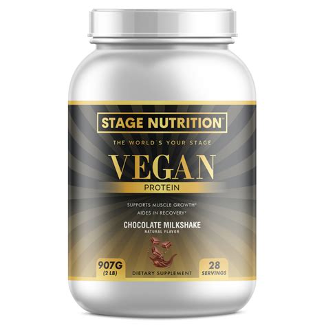 Stage Nutrition's Vegan Protein Chocolate - Buy Dairy Free!