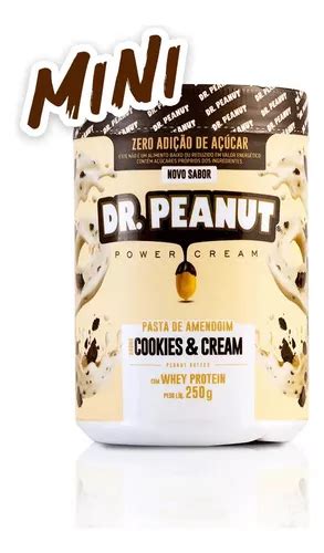 Pasta De Amendoim Cookies Cream Whey Dr Peanut G Mercadolivre