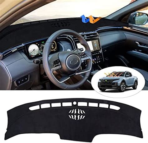 Amazon Cartist Suede Dashboard Cover Compatible With Hyundai Santa