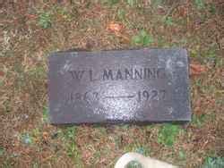 William L Manning M Morial Find A Grave