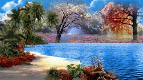 Wallpaper Surga Natural Landscape Nature Tree Sky Landscape 742322