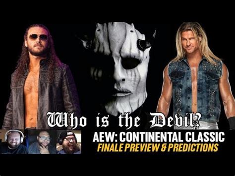 MJF Vs The Devil Unraveling The Mystery AEW Continental Classic