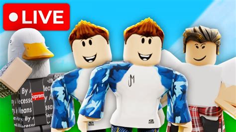 Live Playing Roblox Giving Free Robux Roblox Livestream Youtube