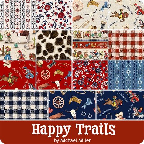 Happy Trails Yardage Michael Miller Fabrics Fat Quarter Shop