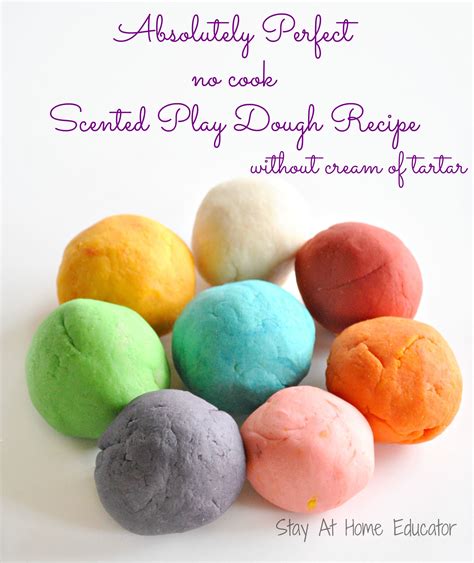 Playdough Recipe Without Cream Of Tartar No Cook Gail Heinz