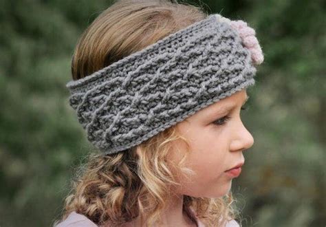 Crochet Headband Pattern Crochet Pattern The Carys Cabled Etsy