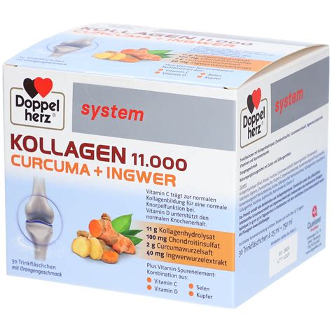 Doppelherz System Kollagen Curcuma Ingwer X Ml Shop