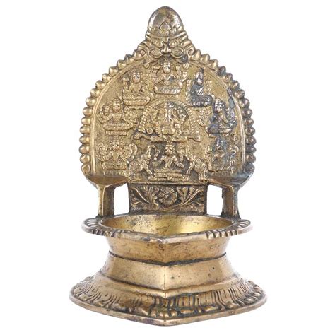 Ashtalakshmi Vilakku Brass Oil Lamp