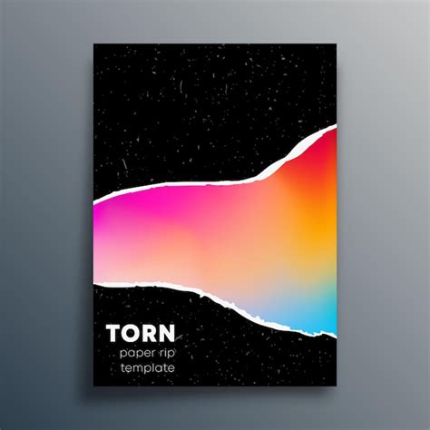 Premium Vector | Torn paper rip design for poster, flyer, brochure ...