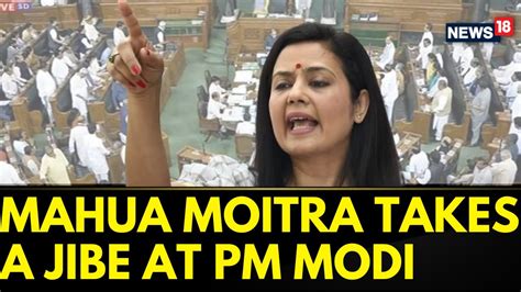 No Confidence Motion In Parliament Tmc Mp Mahua Moitra Takes A Dig At