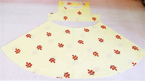 2 3 Year Baby Umbrella Frock Cutting And Stitching2 3 Year Baby