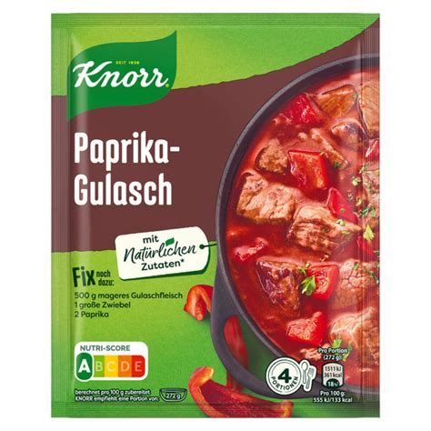 Knorr X Fix Paprika Gulasch Von Motatos Ansehen