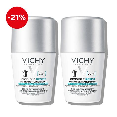 Vichy Deo Duo Paket Antiperspirant Roll On Za Za Titu Od Znojenja Do