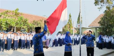 Peringati Hari Sumpah Pemuda Mtsn Karawang Gelar Upacara Bendera