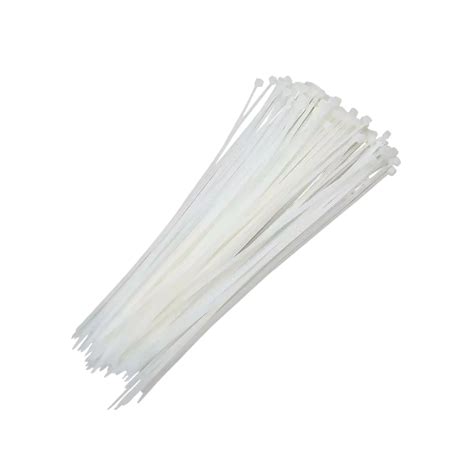 Abraçadeira Nylon 4 8 X 400mm Branco 100 Unidades