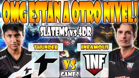 Infamous Vs Thunder Bo Game Knight Slatems Vs Dr Mini Dpc Sa