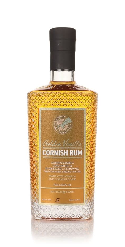 Cornish Rock Golden Vanilla Rum 70cl Master Of Malt