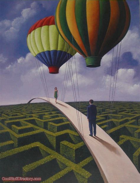 Poetic Surrealism By Rafal Olbinski Hot Air Balloons Surrealism Art