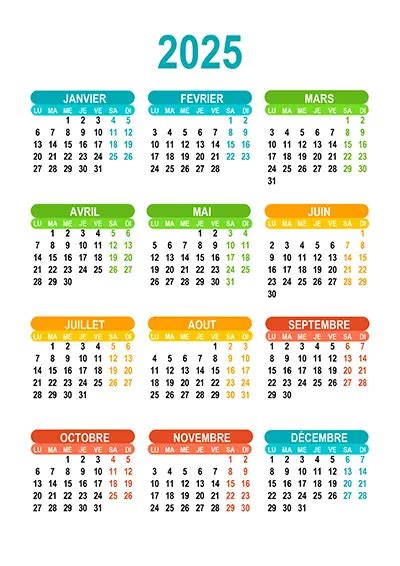 Calendrier Calendrier Su