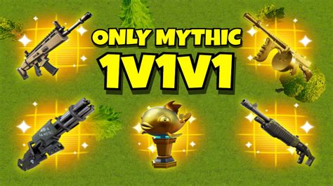 1v1v1 MYTHIC WEAPONS FREE FOR ALL PVP 9355 4103 7617 By Rbx Fortnite