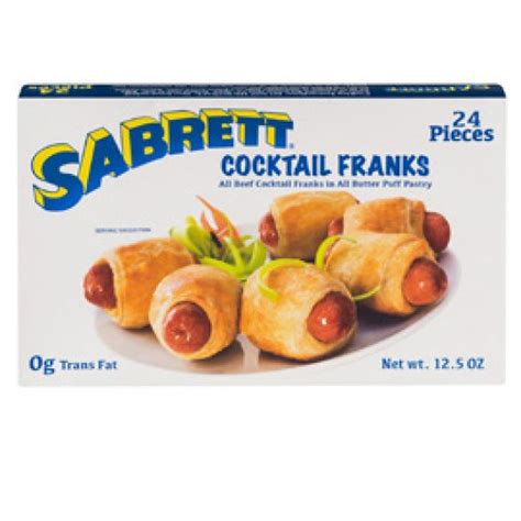 Sabrett Hot Dogs Nutrition